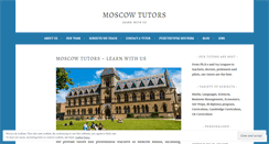 Desktop Screenshot of moscowtutors.com